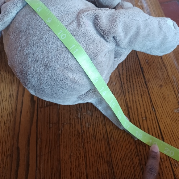 ✓Ikea Elephant Animal floppy ear Realistic Plush Sewn Eyes, soft Lovey - Picture 8 of 9